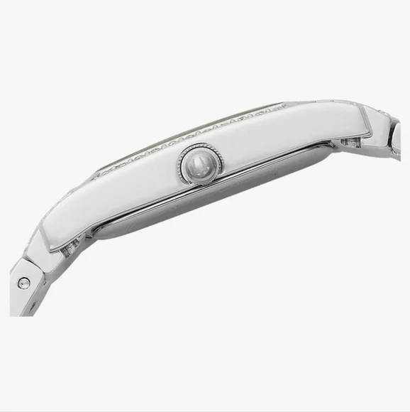 Bulova Women's Swarovski Crystal Silver Tone Quartz Watch C899182 - Picture 5 of 7